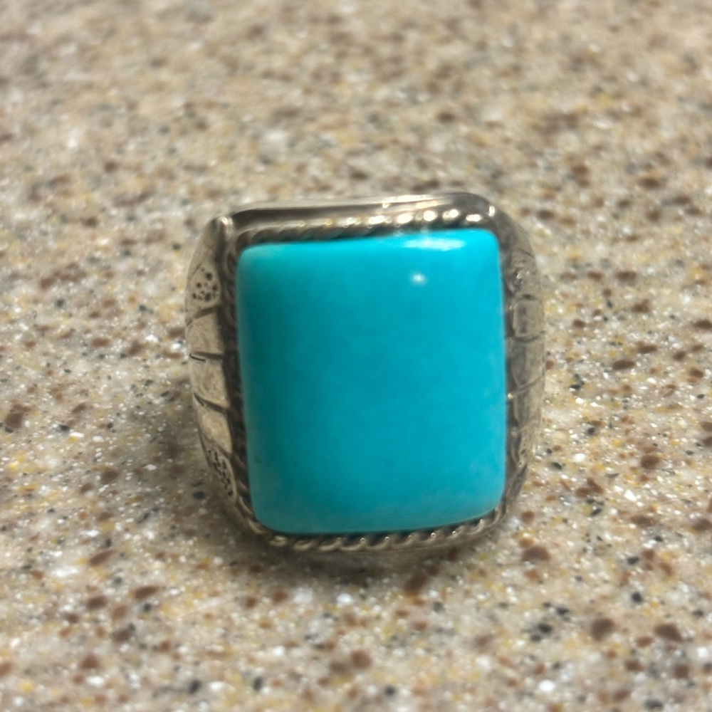 Turquoise Silver Ring